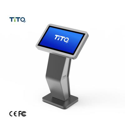 China Shopping Mall Lobby Way Finding Smart Interactive Touch Screen Information Kiosk for sale