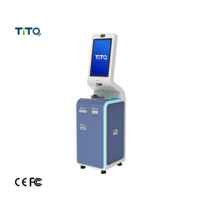 China Full Size Sim Card Dispensing Kiosk Telecom Self Service Machine Multi Function Dispenser for sale