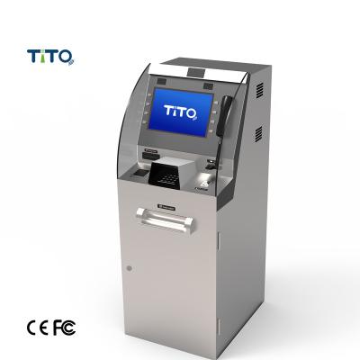 China ATM Kiosk Cash Recycle Self Service Machine Cash Deposit and Accepting Terminal for sale