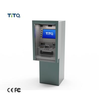 China ATM For Banking Self Service Cash Terminal Cash Deposit Cash Recycler Machine for sale