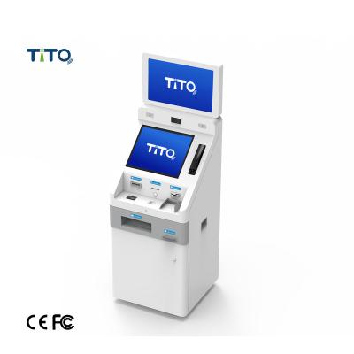 中国 Smart Teller Machine Self Service Kiosk Virtual Online Banking Terminal With Touch Screen 販売のため