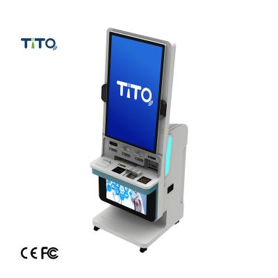 China Top Quality Self-service Report Print Registered Hospital Face Payment Card Payment Self-service Multi-function Kiosk for sale