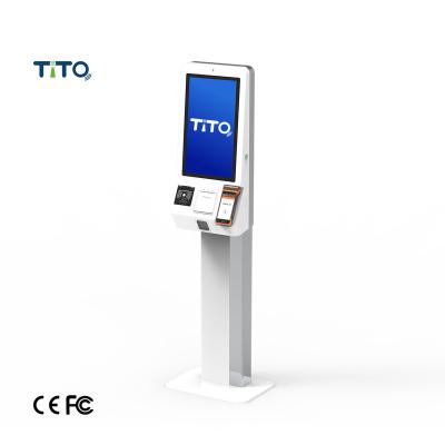 Китай Self Ordering Kiosk For Restaurant Online Food Store Hall Queue Management System продается