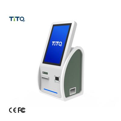 Китай Hospital Queue Management Kiosk Counter Top Terminal Desktop Receipt Printer Machine продается