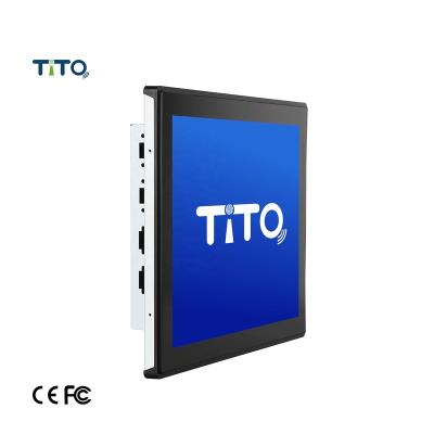 China LCD touch screen industrial touch screen Embedded RFID Reader Touch Screen Waterproof 18.5 inch for sale