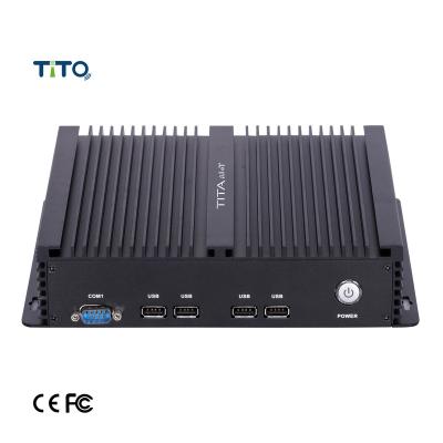 China 3 years warranty Intel i7-10510U fanless Industrial pc MINI PC computer panel pc 4G network DDR4 6 serial port 8 USB port for sale