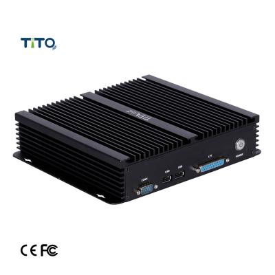 中国 Intel i3-8145U fanless Industrial pc computer panel pc 4G network DDR4 6 serial port 8 USB port 販売のため