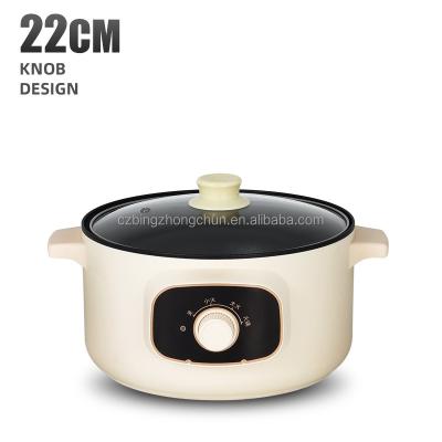 China Hotel Electric Small Power Pot Mini Curry Cooker Chinese Hot Universal Electric Pot Cooker Soup Electric Pot for sale