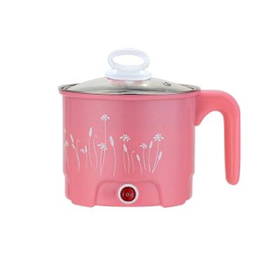 China New Hotel Style Multifunctional Mini Electric Cooking Pot Double Layer With Steamer Pot Cooker Instant Noodle Electric Hot Pot for sale