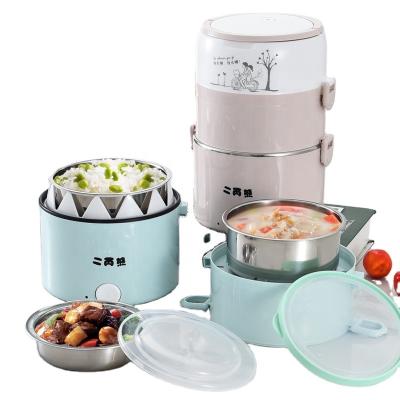 China Easy operate direct factory sale stainless steel electric lunch box desktop electric cooking pot electric egg boiler pan. for sale