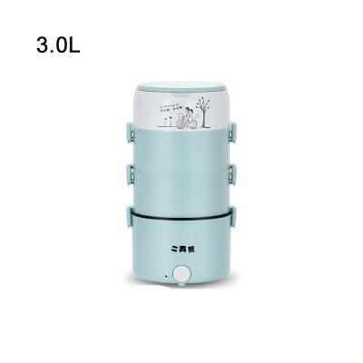 China Easy Operate Portable Electric Egg Bowl Desktop Food Heater Container Electric Rice Cooker with Insulation Bag for sale