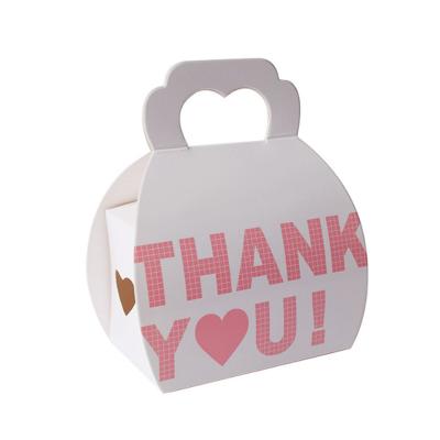 China Recycled Materials Wholesale Party Custom Wedding Candy Chocolate Cake Gift Bag Thank You Small Gift Bag for sale