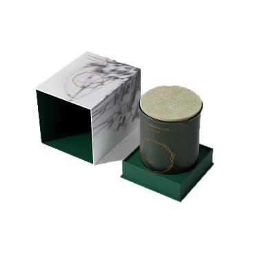 China Recycled Materials Wholesale Custom Luxury Gift Box Candle Perfume Telescope Packaging Box With Your Logo for sale