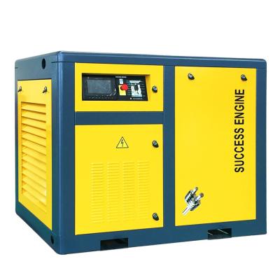 China 110kw 7bar Lubricated Two Stage Compression Double Screw Air Compressor For Casting Machinery for sale