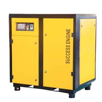 China 75hp 8bar Lubricated Variable Frequency Air Screw Compressor VSD Energy Saving Air Compressor for sale