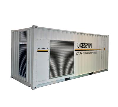 China Factory High Quality Containerized High Pressure And Large Capacity Rotary Screw Air Compressor for sale