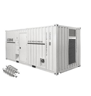 China Factory Containerized Type High Pressure Air Screw Air Compressor / Water Cooling for sale