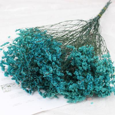 China Natural Touch Dried Flower Bouquet Preserved Flower Crystal Grass Bouquet For Bridal Flower Arrangement Materials for sale