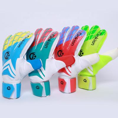 China Goalie Safety New Design Football Goalkeeper Gloves With Finger Guard Soccer Gloves for sale