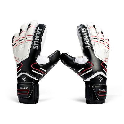 China Professional Adult Football Soccer Goalkeeper Gloves Soccer Goalkeeper Gloves With Finger Guards Soccer Gloves for sale