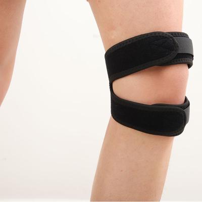 China Hot Selling High Compression Factory Fitness Patella Knee Strap Patellar Tendon Support Bandage Double For Unisex for sale