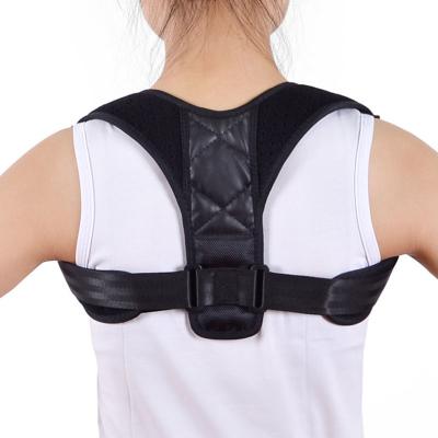 China Adjustable Elasticity Breathable Posture Corrector Unisex Back Brace Support Adjustable Back Support for sale