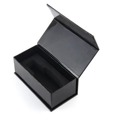 China Hediyelik Kutu Black OEM Costumize Gift Paper Box Recyclable Elegant Design Quality Rigid Special Magnetic Foldable Packaging for sale