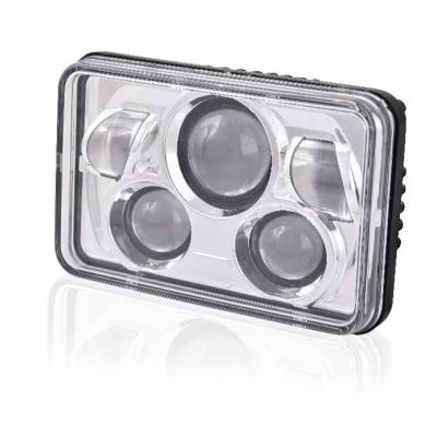 China PC Lens New 4x6 Inch Led Combi Headlight For Kenworth Truck for sale