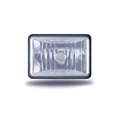 China PC Lens 4x6 Inch Clear Square Waterproof IP67 DOT SAE High Sealed Beam Led Truck Trailer Headlight for sale