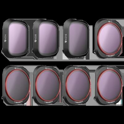 China All-Weather 8-Piece Camera Lens Filters 159g Super Lightweight CNC Ring Used In Construction For Drone en venta