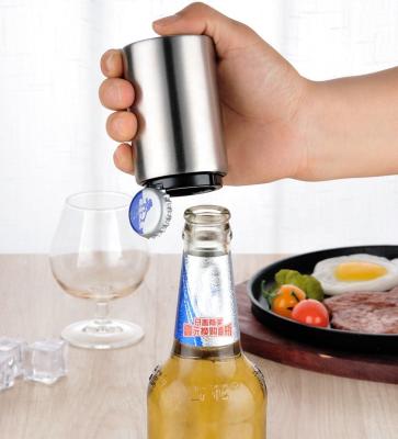 China Sustainable Automatic Beer Gifts Bottle Opener Metal For Christmas for sale