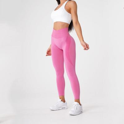 China NVGTN Breathable Bubble Gum Pink Cutout Seamless Gaiters Xs Size for sale