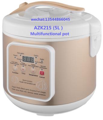 Cina High efficiency AZK215 Amazon hotsell home use 5L black garlic fermenter fermentation machine pot for sale in vendita