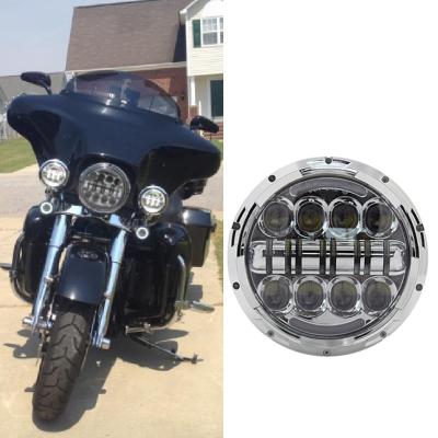 China PC New Arrival Motorcycle Lighting System Led Headlight Motorcycle 7 Inch Led Light Motorcycles Headlight e Brand For H-arley for sale