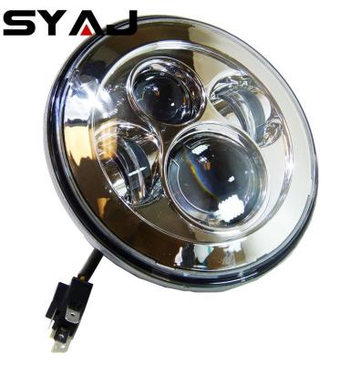 China Wholesale Super Bright Haed Lamp Head Light High Low Beam 7 Inch Led Headlight Projector For H-arley Motorcycle for sale