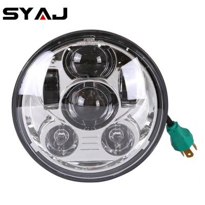 China Replacement DOT Motorbike Led Projector Headlights 5.75 Inch 5.75