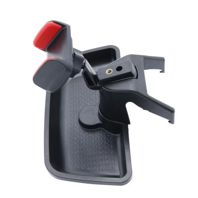 China Car Cell Phone Holder Car For 2012-2016 Jeep Wrangler JK Mobile Phone Ipad Stand Holder With Storage Box for sale