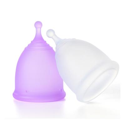 China High Quality Reusable Eco-Friendly OEM 100% Medical Grade Silicone Safety Lady Copa Menstrual Cup Female Menstrual Period for sale