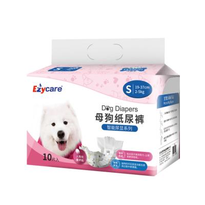 China Ezycare Japan SAP Pet Stocked Diapers Leak Proof Pet Training Diapers Disposable Dog Diapers for sale