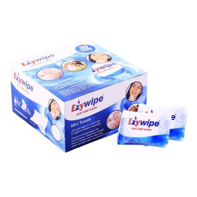 China New Arrival DIY Disposable Facial Paper Tablet Pack Candy OEM Compressed Towel for sale