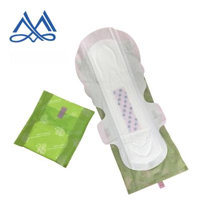 China Toallas Breathable Disposable Cotton Napkin OEM Sanitary Pads With Anion Lady Sanitary Napkins for sale