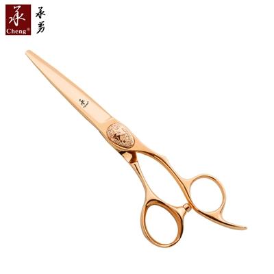 China 2021 Yonghe UC-5.8S Light Cutting Scissors Rose Gold Hair 440C Japanese Steel Professional Hairdresser Scissors 5.8inch and 6.3inch for sale