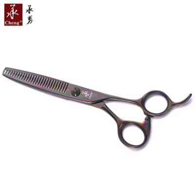 China Diamond Scissors BF-627TZ DLC Carbon Hair Thinning Scissors for sale