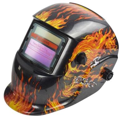 China Yes Flame Skull Drawing Solder Mask Auto Dark Grind for sale