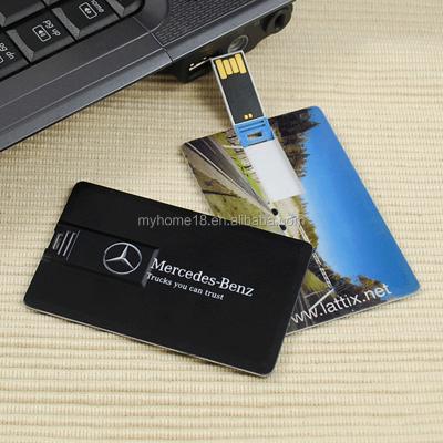 China Plastic 8gb 2.0 Custom Sublimation Credit Card Plastic Flash Drive Usb Flash Card With Logo for sale