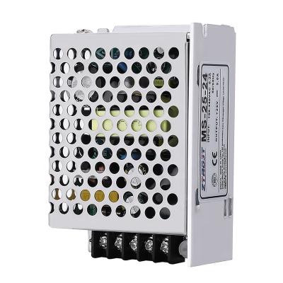 China Hot Sale Low Power Consumption Ms-25-24 AC To DC 24V 1A 25W Constant Voltage Single Output Power Supply for sale