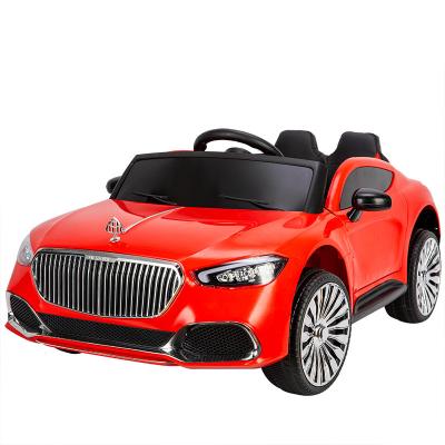 China Ride On Toy Children's electric car four-wheel ride on car children with remote control toy car with music can sit baby battery stroller for sale