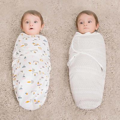 China Anti-Static Baby Wrap Soft infant thermal Swaddle Baby Cushion Wrap Towel Sleeping Bag Anti-Scare Cushion for sale