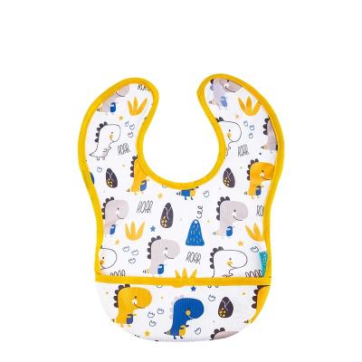 China Washable Happy Flute Polyester Waterproof PUL sleeveless baby bib Bandana Baby Bibs for girl for sale