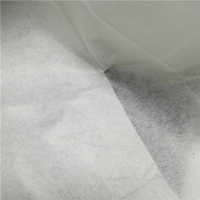 China Fusible Polyester Nonwoven Interlining Fabric For Working Materials for sale